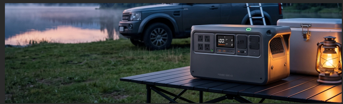 DJI Power 1000 V2 Car Camping Combo