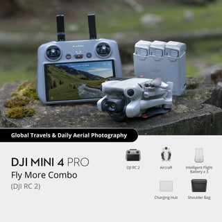 DJI Mini 4 Pro Fly More Combo（DJI RC 2）