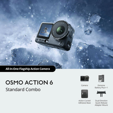 Osmo Action 6 Standard Combo – DJI USA Online Store