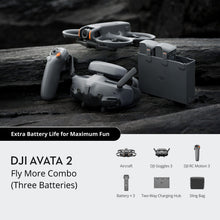 DJI Avata 2 Fly More Combo (Three Batteries) DJI Store