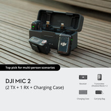 DJI Mic 2（2 TX + 1 RX + Charging Case） DJI Store