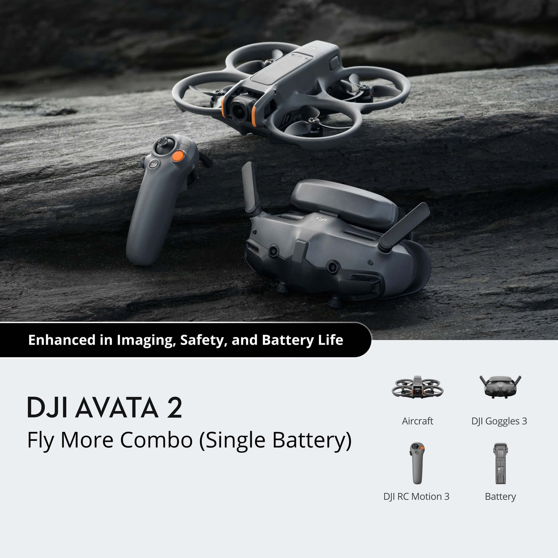 DJI Avata 2 Fly More Combo Single Battery DJI Store