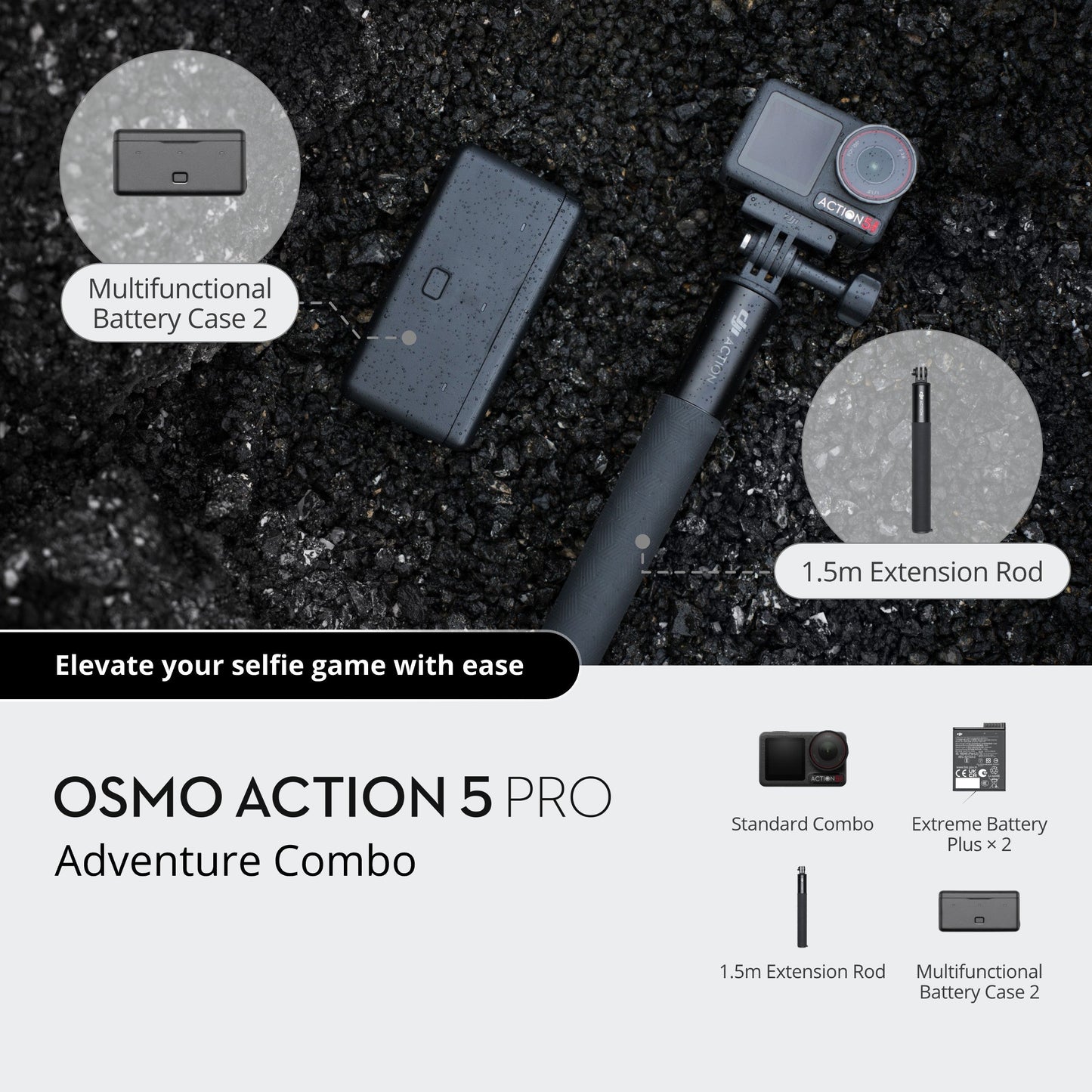 Osmo Action 5 Pro Advenrure Combo DJI