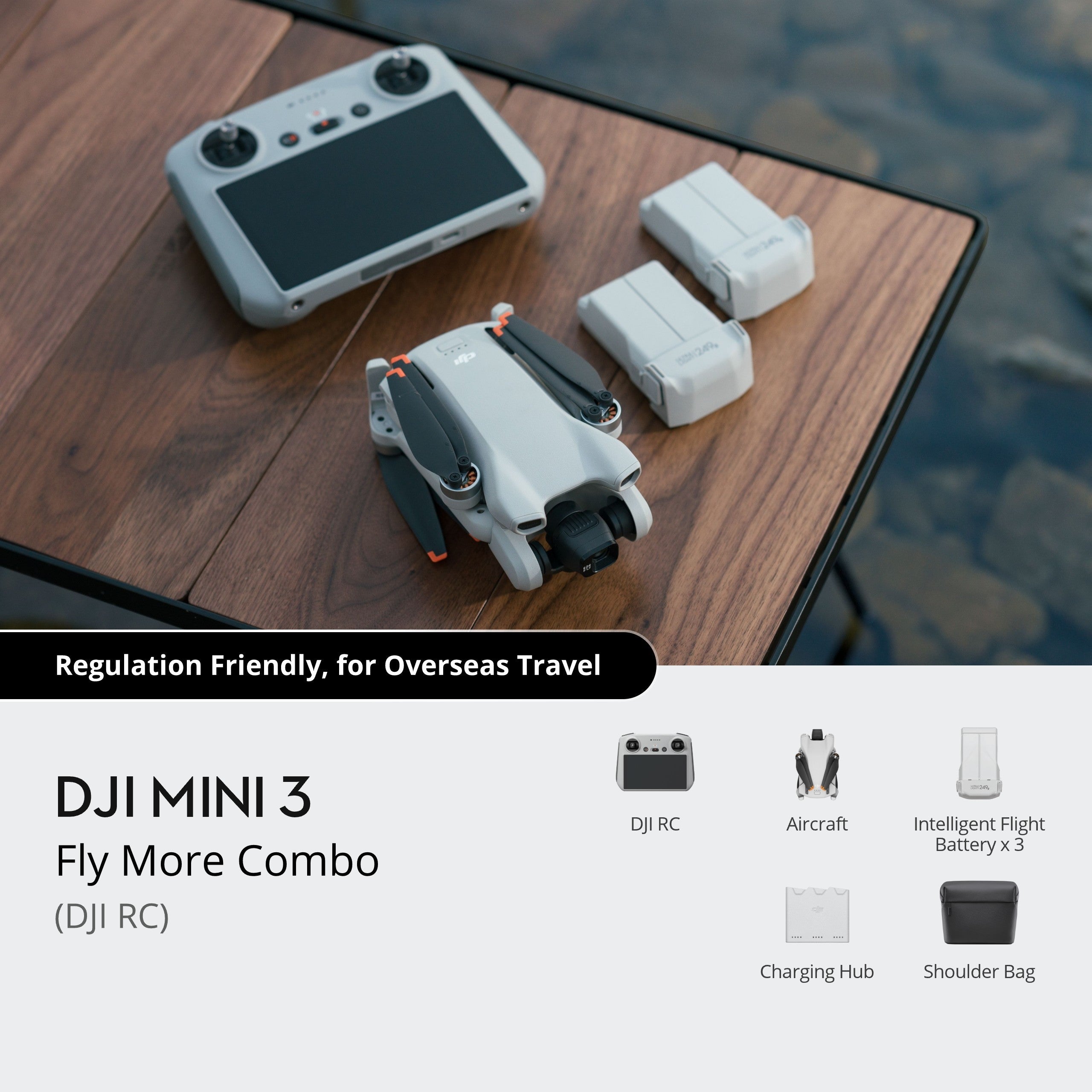 DJI Mini 3 Fly More Combo (RC) – DJI USA Online Store