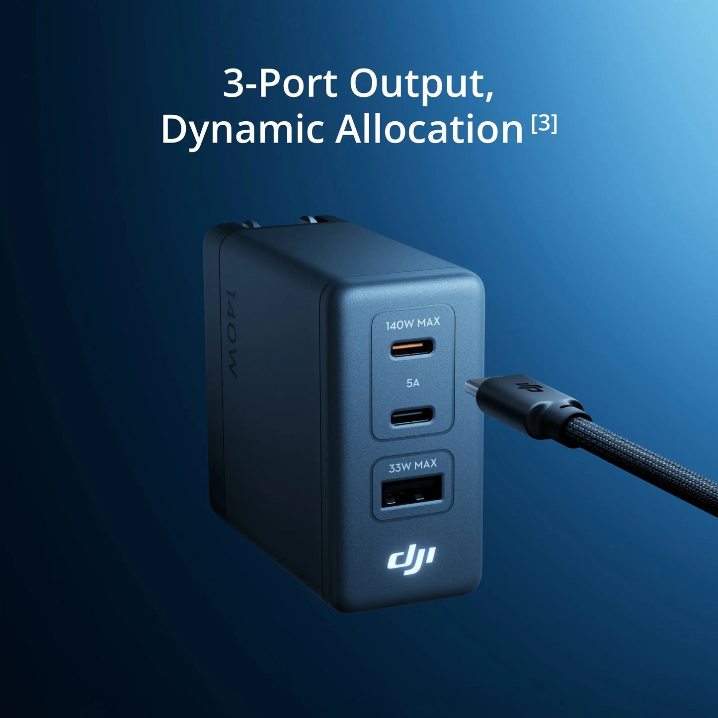 DJI Power 140W GaN Charging Combo