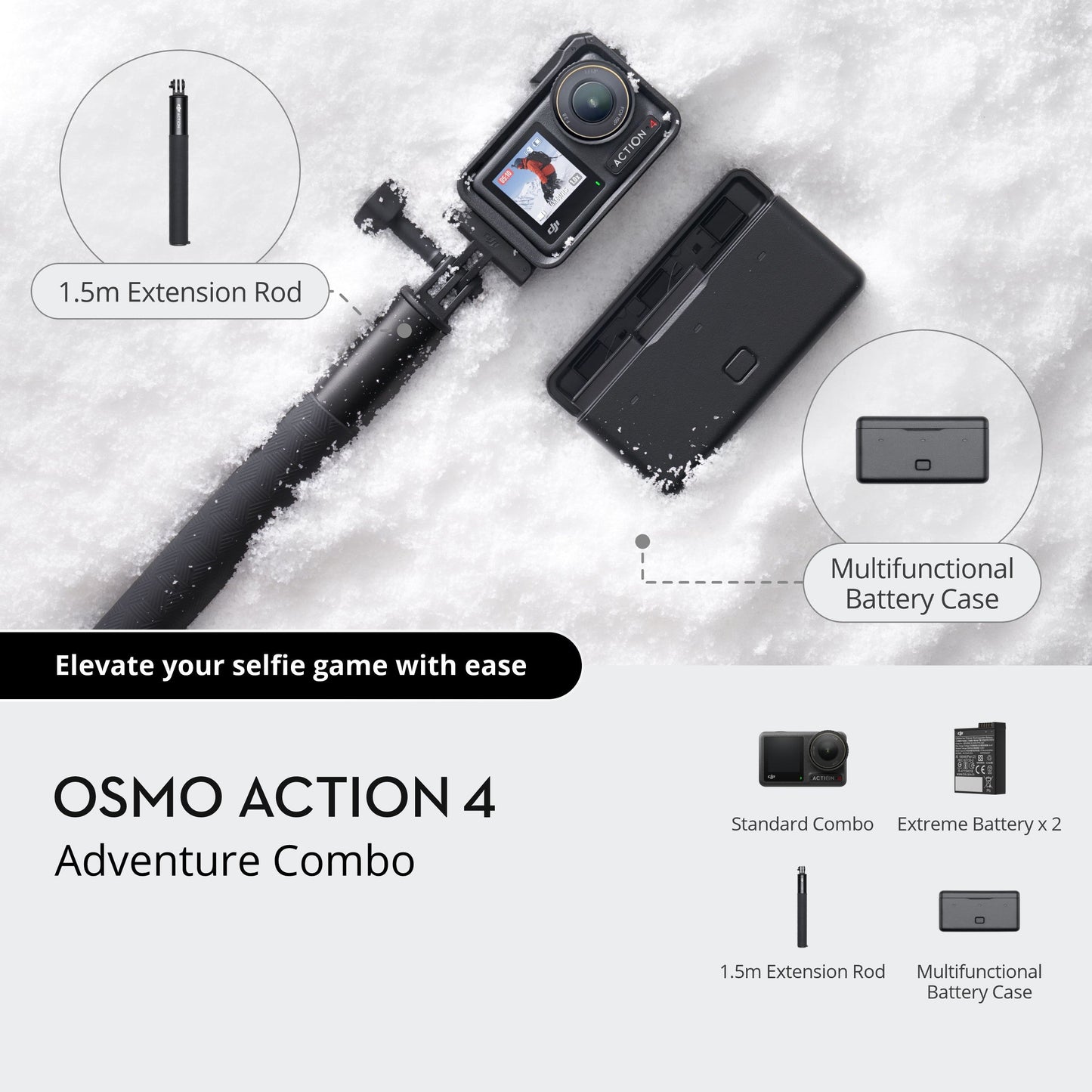 Osmo Action 4 Adventure Combo DJI Store
