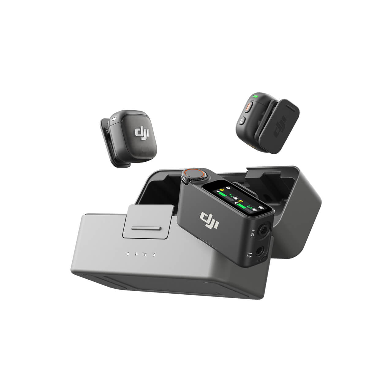 DJI Mic 3（2 TX + 1 RX + 充電ケース） DJI Mic 3 (2 TX + 1 RX + Charging Case) – DJIUSA