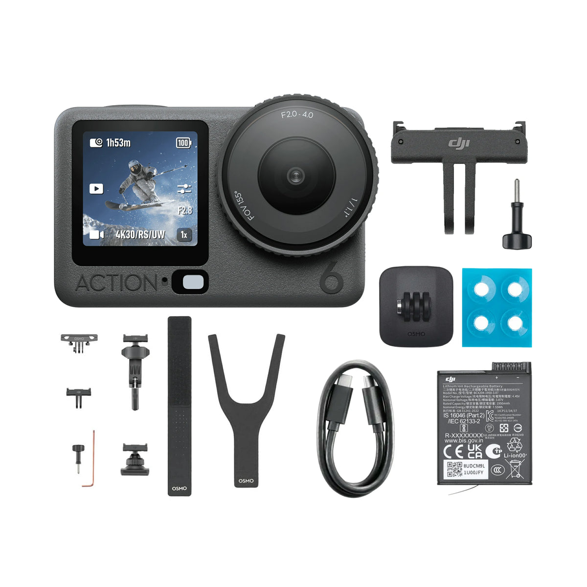 Osmo Action 6 Road Cycling Combo