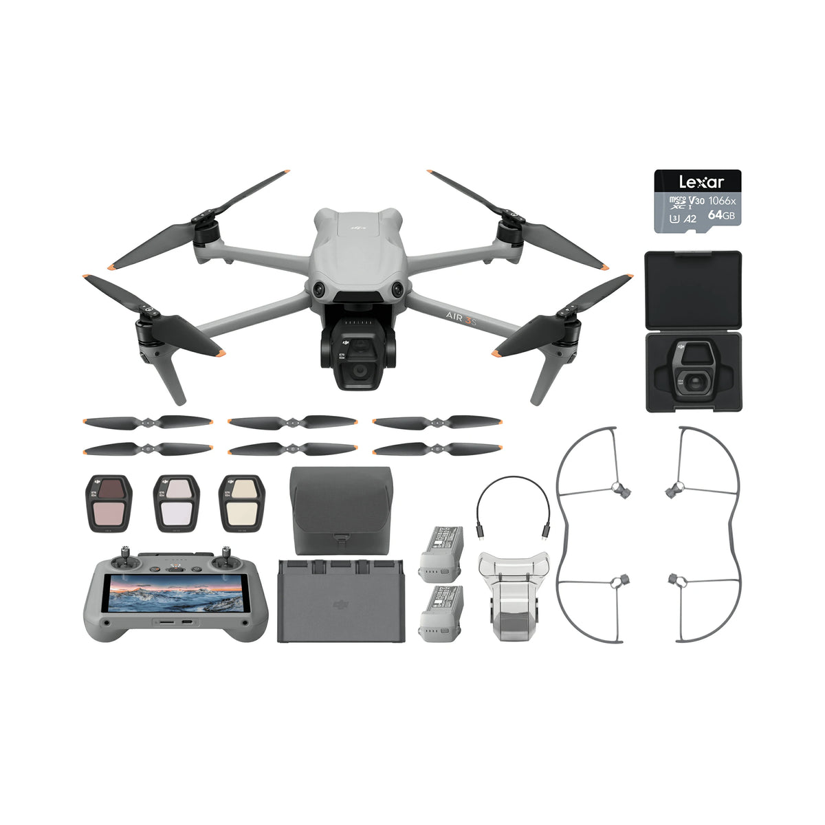 DJI Air 3S Wide-Angle Landscape Combo