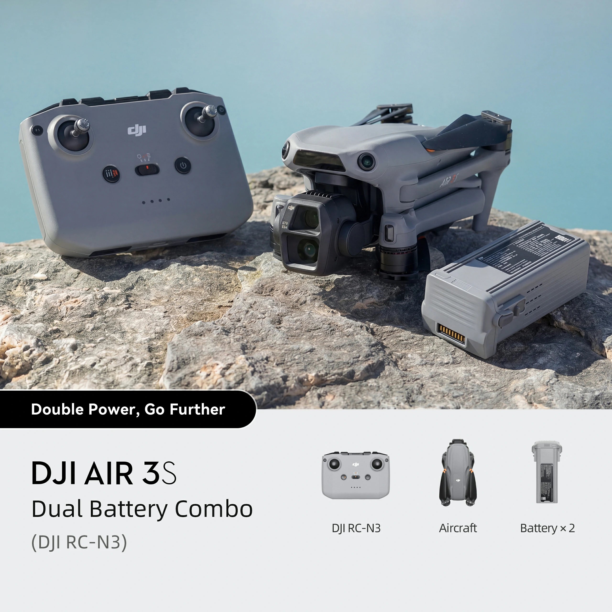 DJI Air 3S Dual Battery Combo 7640b13a 651e 4bbc Ac3e 0cf9b1330a54