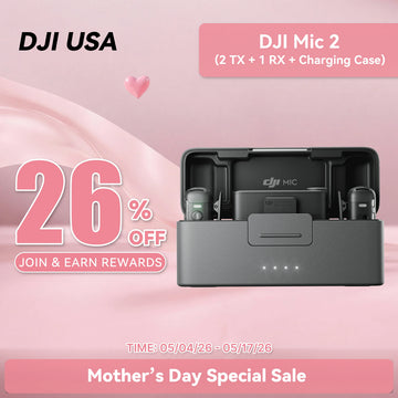 DJI Mic 2（2 TX + 1 RX + Charging Case） – DJIUSA