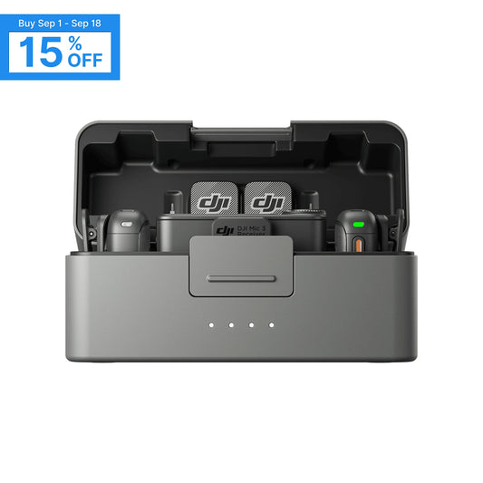 DJI Mic 3 (2 TX + 1 RX + Charging Case)