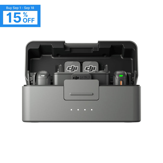DJI Mic 3 (2 TX + 1 RX + Charging Case)
