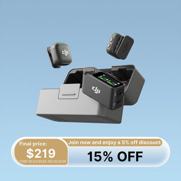 DJI Mic 3 (2 TX + 1 RX + Charging Case) – DJI USA Online Store