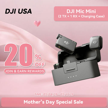 DJI Mic Mini (2 TX + 1 RX + Charging Case) – DJIUSA DJI Mic Mini (2 TX + 1 RX + Charging Case) – DJIUSA