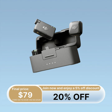 DJI Mic Mini (2 TX + 1 RX + Charging Case) – DJI USA Online Store