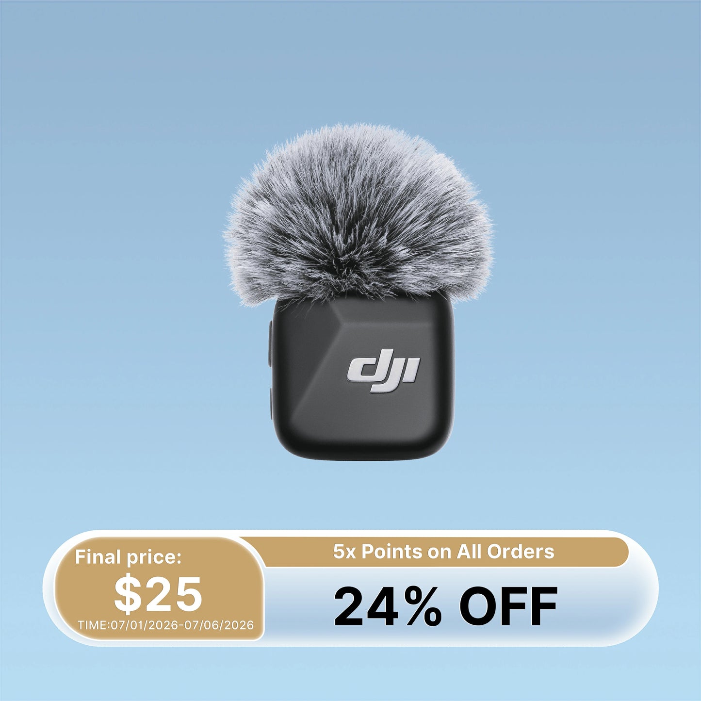 DJI Mic Mini Transmitter (Infinity Black)