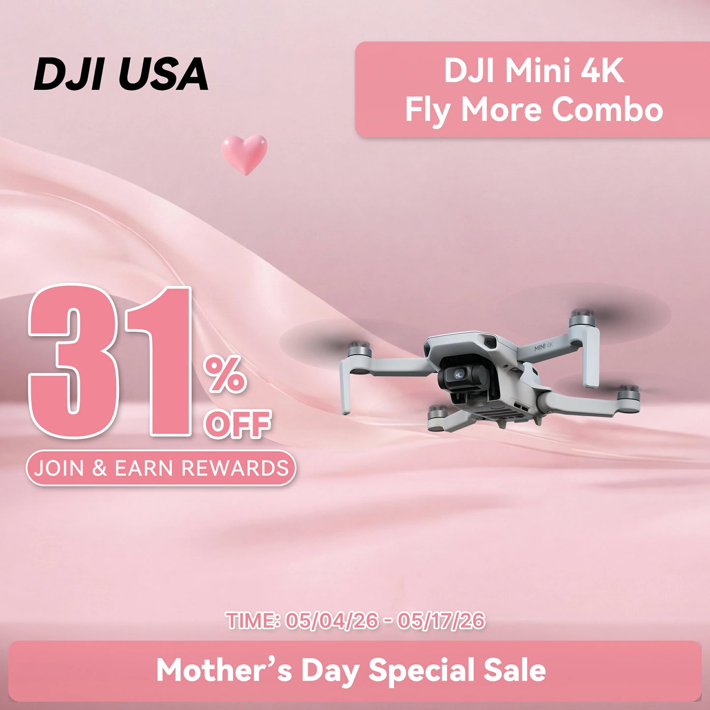 DJI Mini 4K Fly More Combo