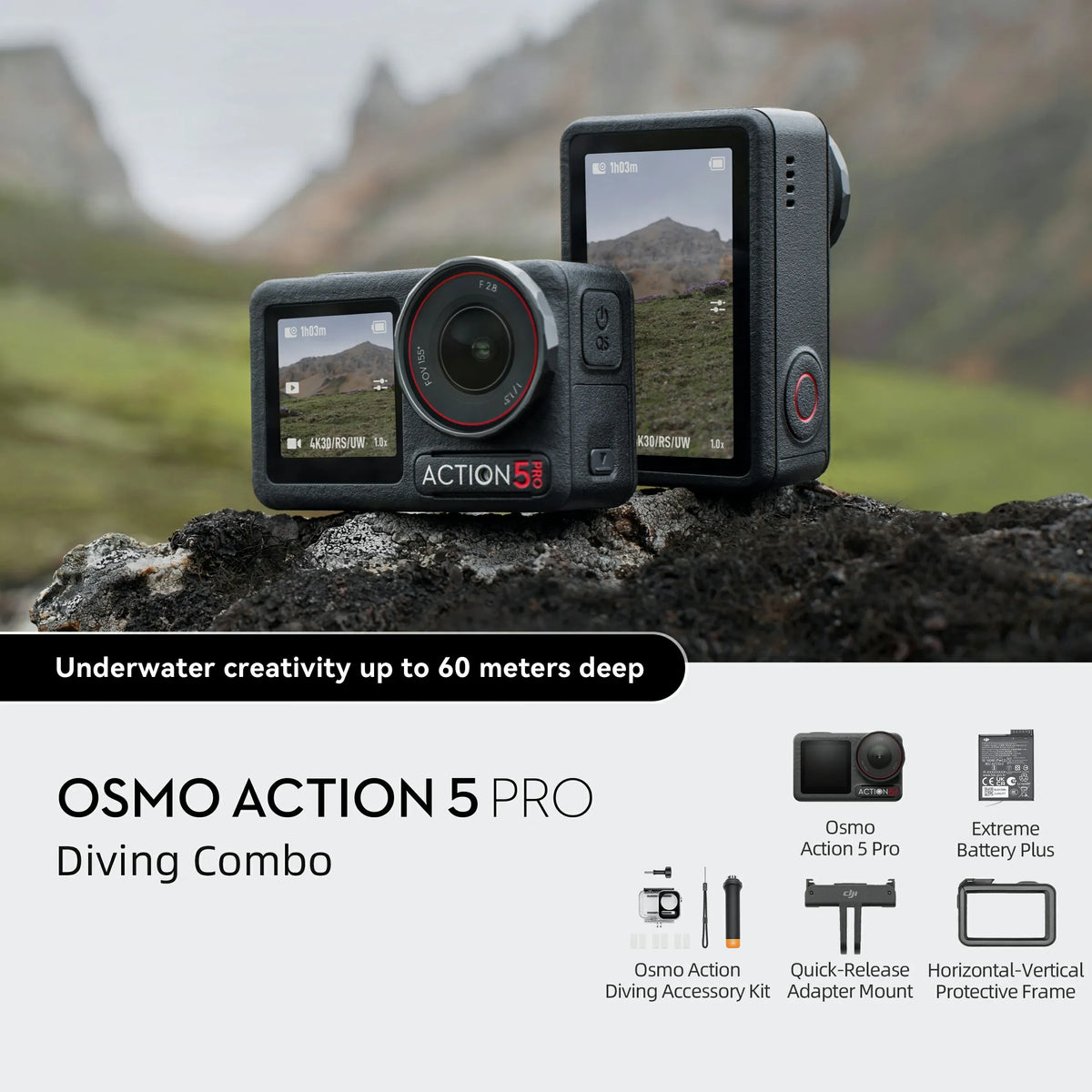 Osmo Action 5 Pro Diving Combo