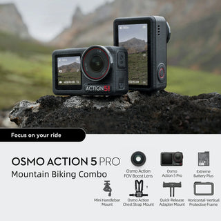 Osmo Action 5 Pro Mountain Biking Combo