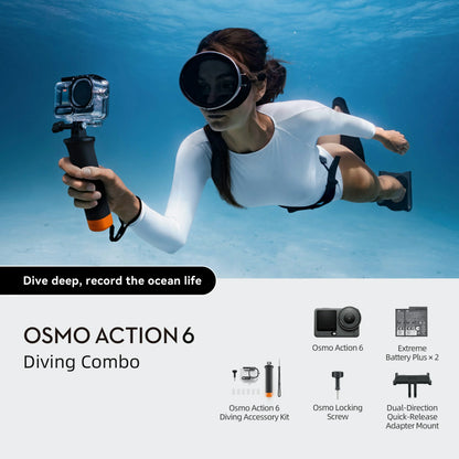Osmo Action 6 Diving Combo