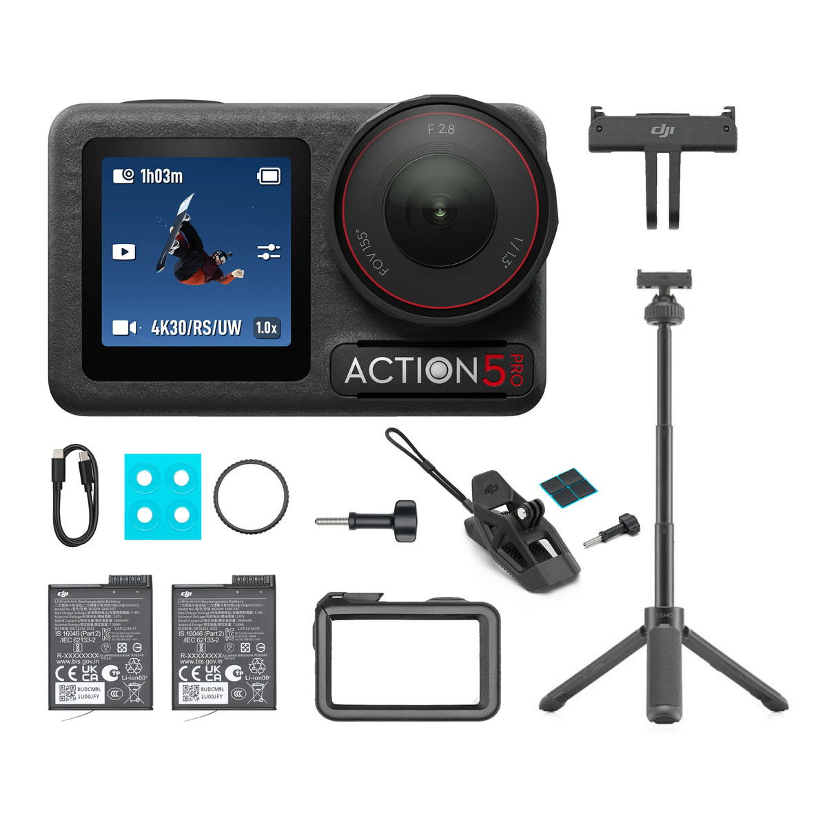 Osmo Action 5 Pro Skiing Combo