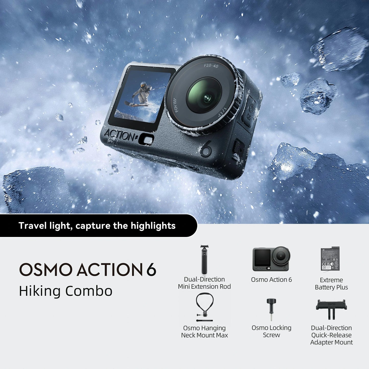 Osmo Action 6 Hiking Combo
