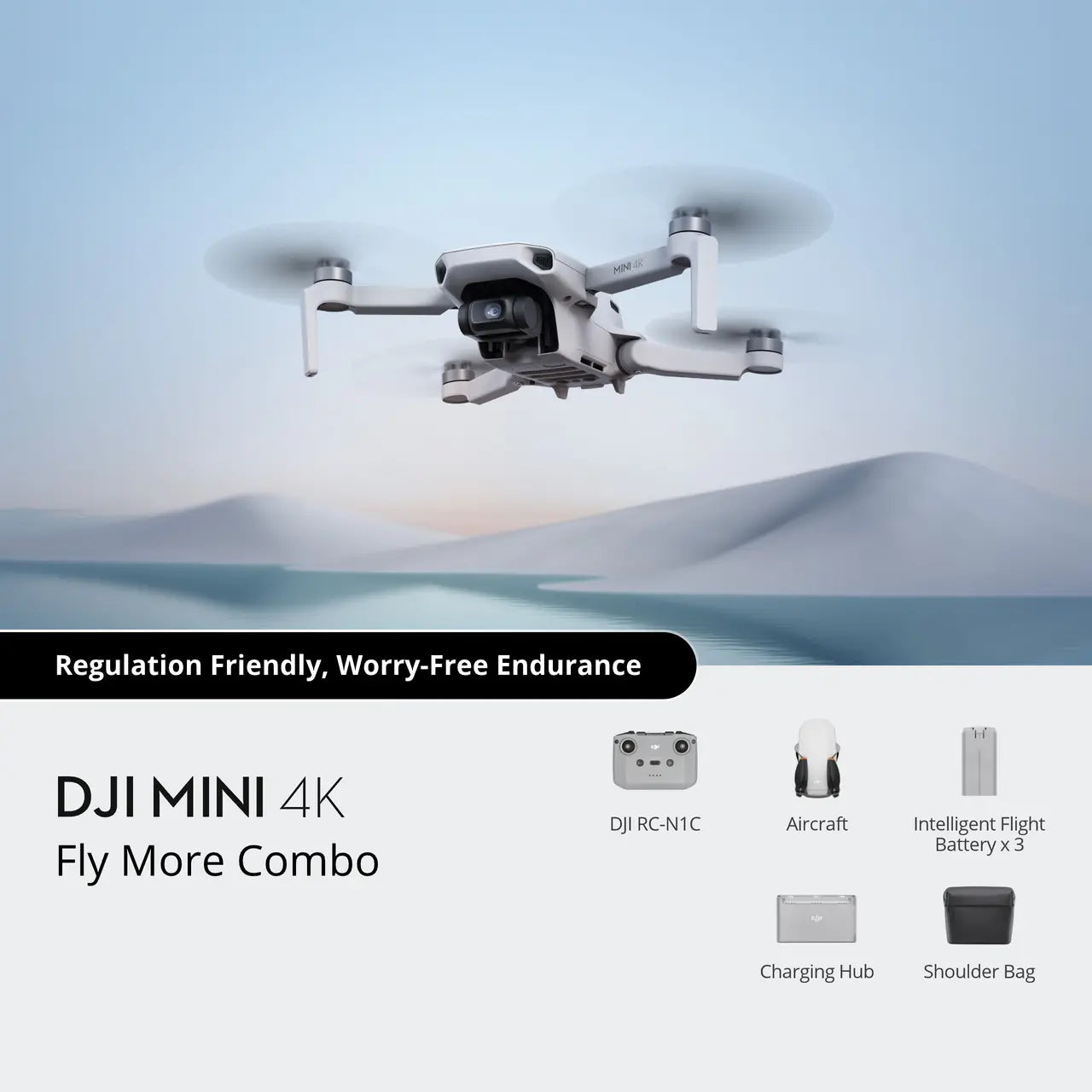 DJI Mini 4K Fly More Combo (Refurbished Unit)