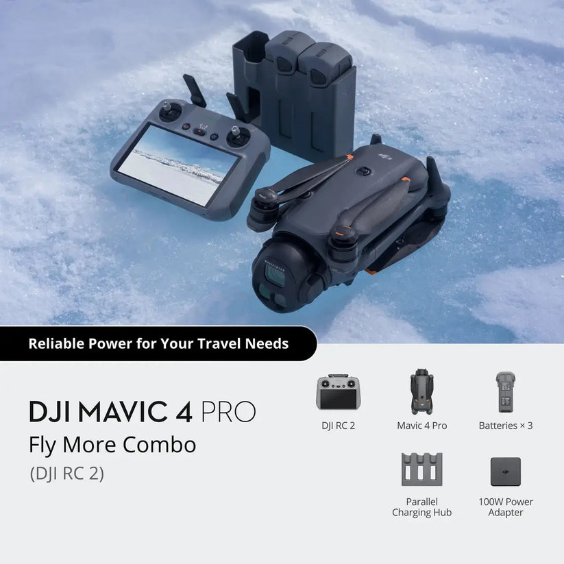 DJI Mavic 4 Pro Fly More Combo (DJI RC 2) – DJI USA Online Store