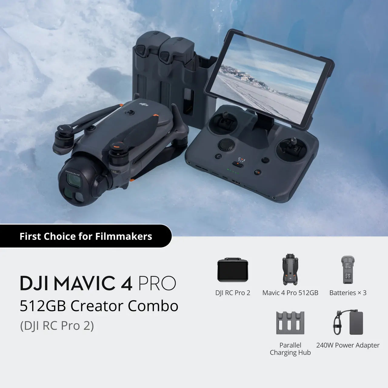 DJI Mavic 4 Pro Fly 512GB Creator Combo (DJI RC Pro 2) DJI