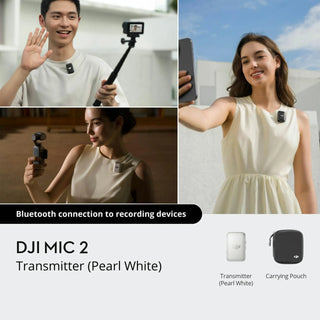 DJI Mic 2 Transmitter（Pearl White）