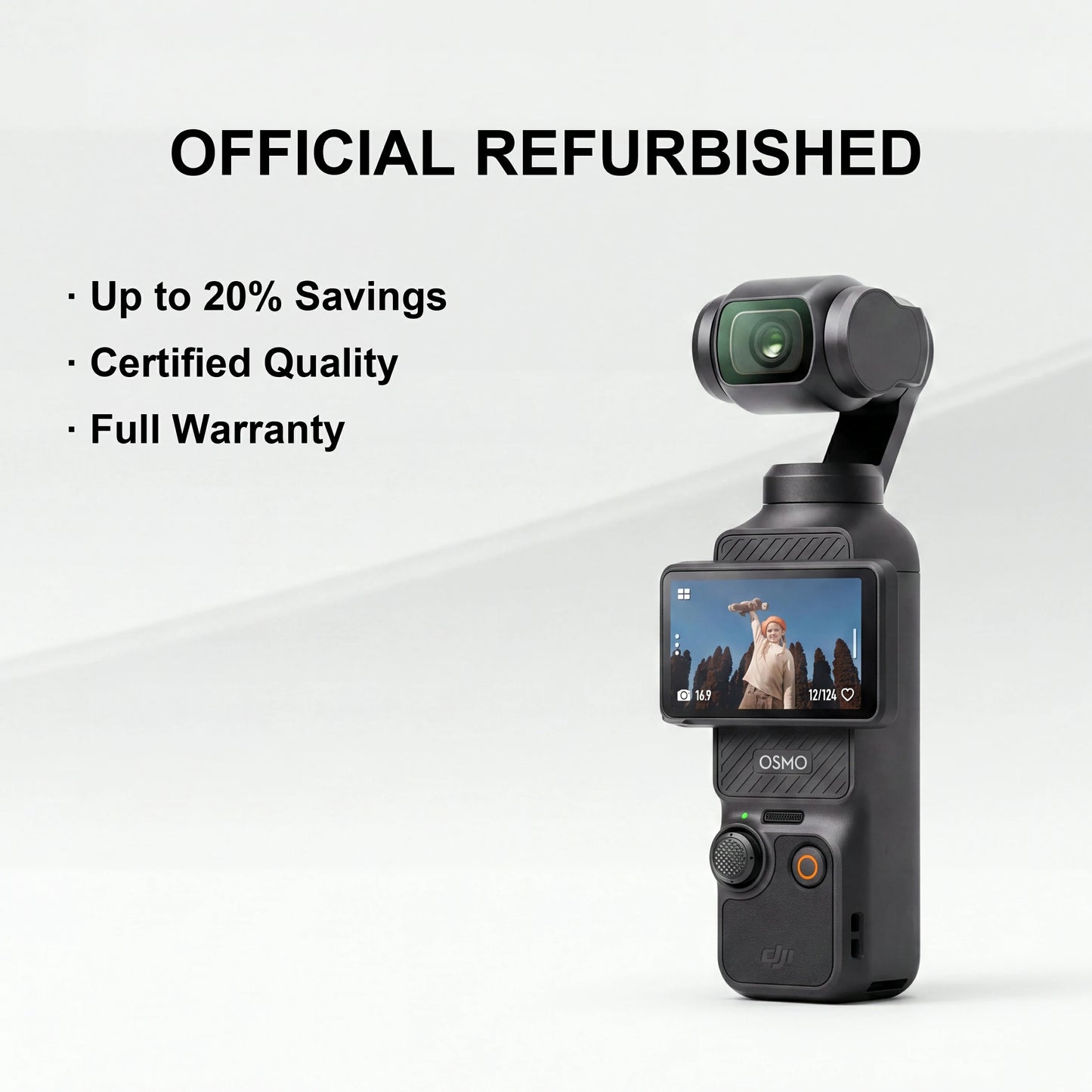 Osmo Pocket 3 Creator Combo (Refurbished Unit)